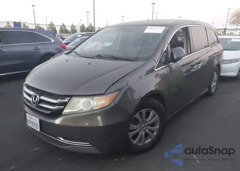 2016 Honda Odyssey Ex-L from USA, damaged, VIN 5FNRL5H6XGB030252